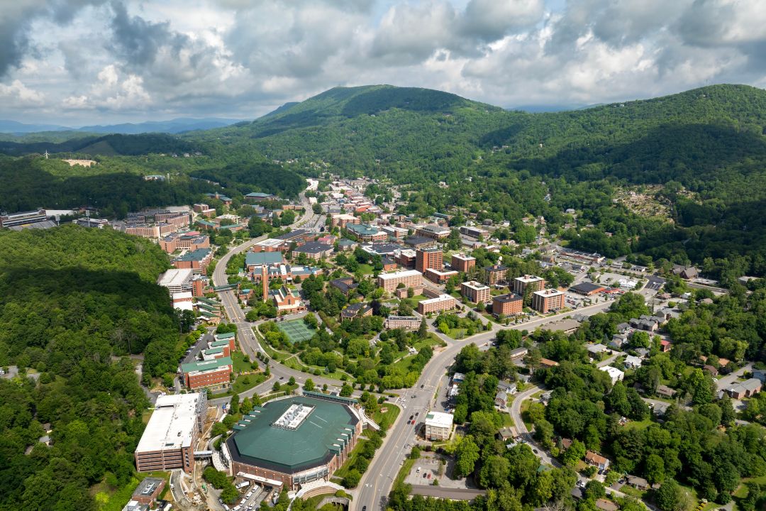 Boone, NC Aerial View
