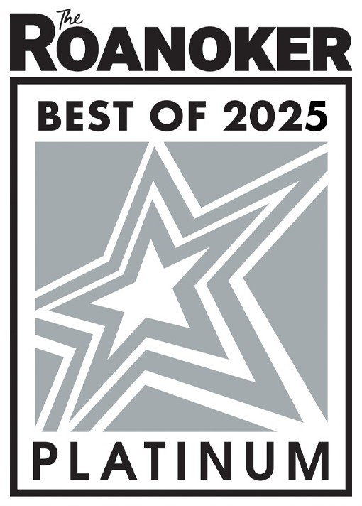 Best of Roanoke 2025 Platinum Award Winner